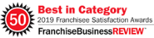 Best in Category 2019 Franchisee Satisfaction Awards Franchise Business Review